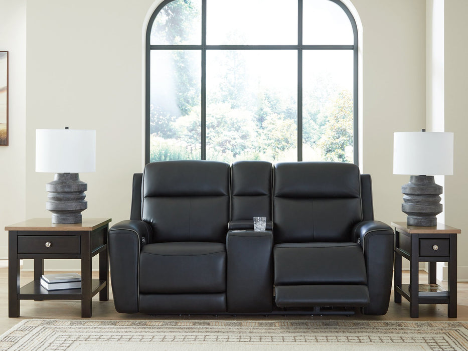 5Z-Relaxation Power Reclining Loveseat with Console - Abundant Home Collections