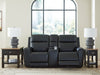 5Z-Comfort Power Reclining Loveseat with Console - Abundant Home Collections