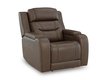 Knightington Power Recliner with Audio Seating - Abundant Home Collections