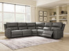Bleckley Power Reclining Sectional - Abundant Home Collections