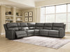 Bleckley Power Reclining Sectional - Abundant Home Collections