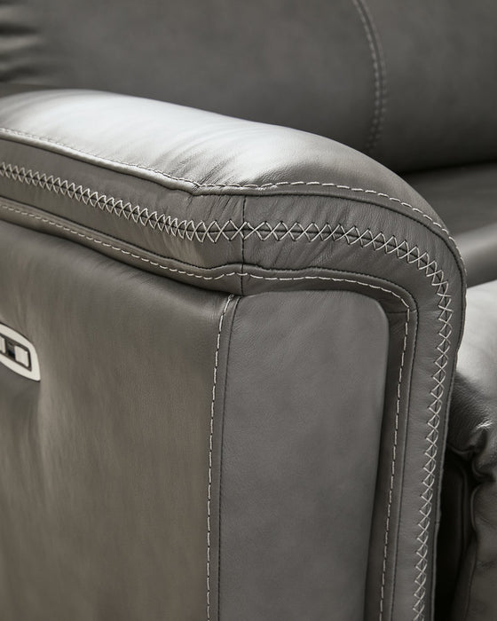 Bleckley Power Reclining Sectional - Abundant Home Collections