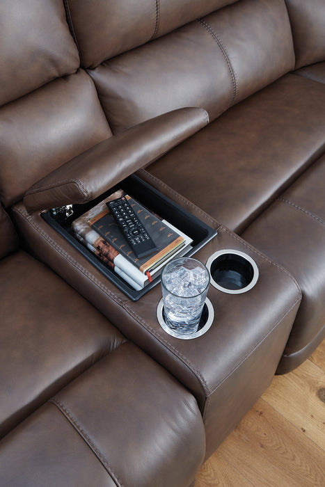 Bleckley Power Reclining Sectional - Abundant Home Collections