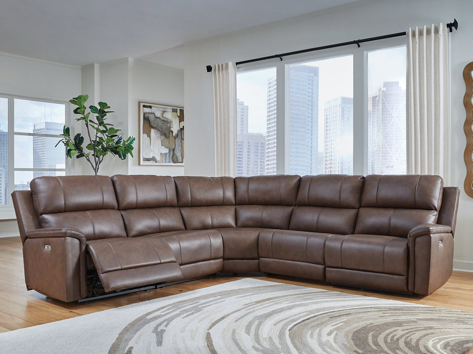 Bleckley Power Reclining Sectional - Abundant Home Collections