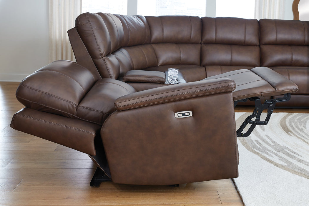 Bleckley Power Reclining Sectional - Abundant Home Collections