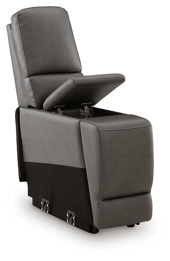 5Z - Pittson Power Reclining Sectional - Abundant Home Collections