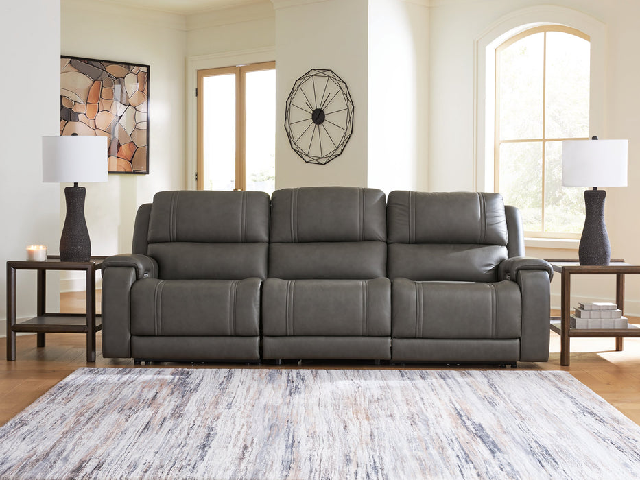 5Z - Pittson Power Sectional Reclining Sofa - Abundant Home Collections