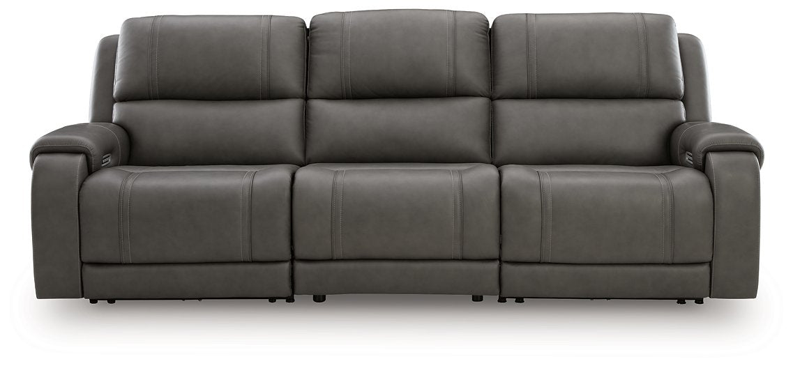 5Z - Pittson Power Sectional Reclining Sofa - Abundant Home Collections