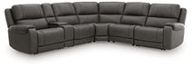 5Z - Pittson Power Reclining Sectional - Abundant Home Collections