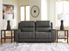 5Z - Pittson Power Reclining Sectional Loveseat - Abundant Home Collections