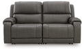 5Z - Pittson Power Reclining Sectional Loveseat - Abundant Home Collections
