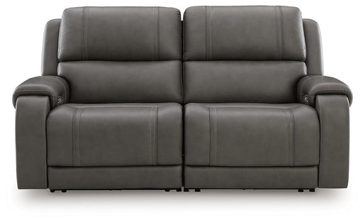5Z - Pittson Power Reclining Sectional Loveseat - Abundant Home Collections