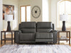 5Z - Pittson Power Reclining Sectional Loveseat - Abundant Home Collections