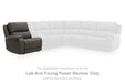 5Z - Pittson Power Reclining Sectional Loveseat - Abundant Home Collections