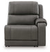 5Z - Pittson Power Reclining Sectional Loveseat with Console - Abundant Home Collections