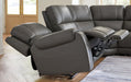 5Z - Pittson Power Reclining Sectional - Abundant Home Collections