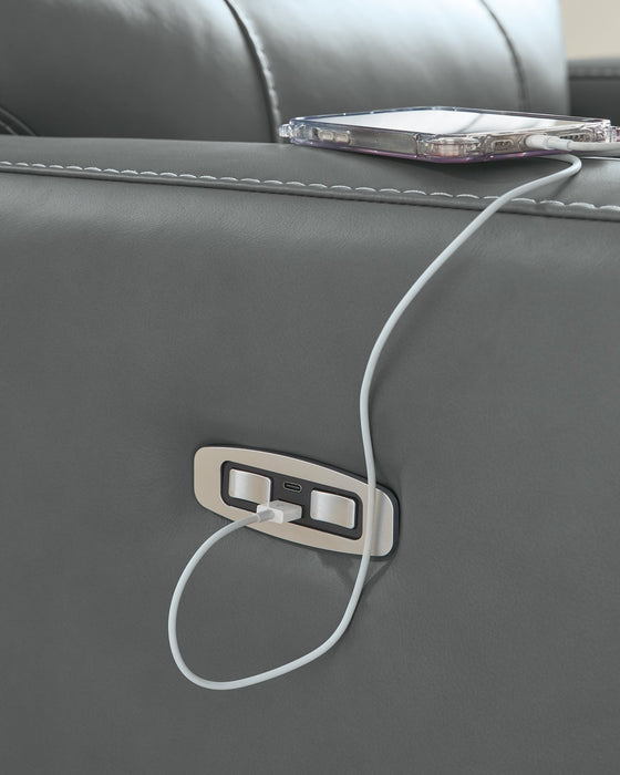 Pennacle Pier Power Recliner - Abundant Home Collections