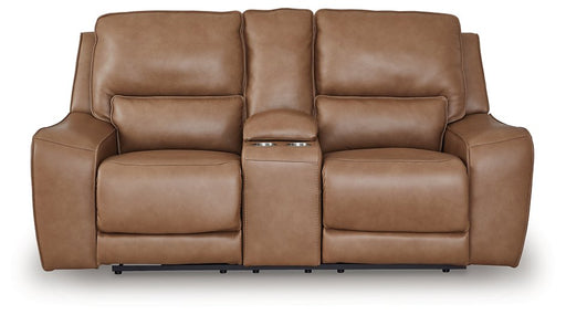 DeepWakes Power Reclining Loveseat with Console - Abundant Home Collections