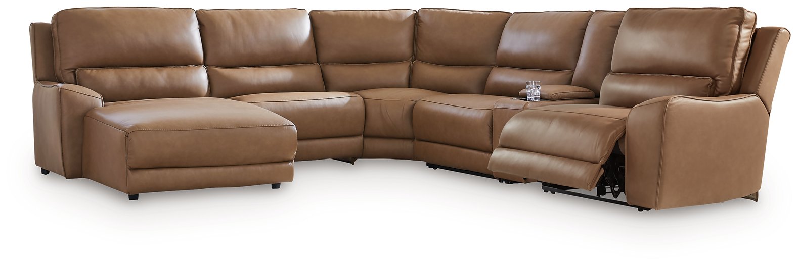 DeepWakes Power Reclining Sectional with Chaise - Abundant Home Collections