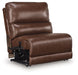 DeepWakes Reclining Sectional with Storage Console - Abundant Home Collections