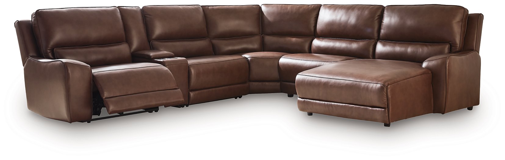 DeepWakes Power Reclining Sectional with Chaise - Abundant Home Collections