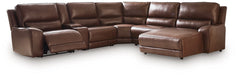 DeepWakes Power Reclining Sectional with Chaise - Abundant Home Collections