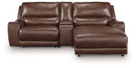 DeepWakes Power Reclining Sectional with Chaise - Abundant Home Collections