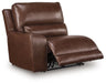DeepWakes Reclining Sectional with Storage Console - Abundant Home Collections