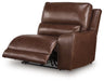 DeepWakes Reclining Sectional with Storage Console - Abundant Home Collections