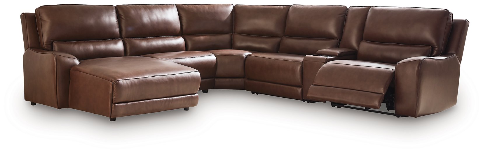 DeepWakes Power Reclining Sectional with Chaise - Abundant Home Collections