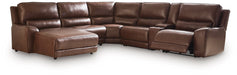 DeepWakes Power Reclining Sectional with Chaise - Abundant Home Collections