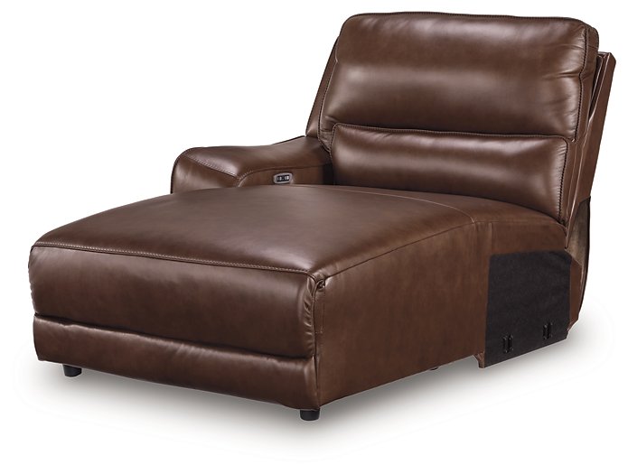 DeepWakes Power Reclining Sectional with Chaise - Abundant Home Collections
