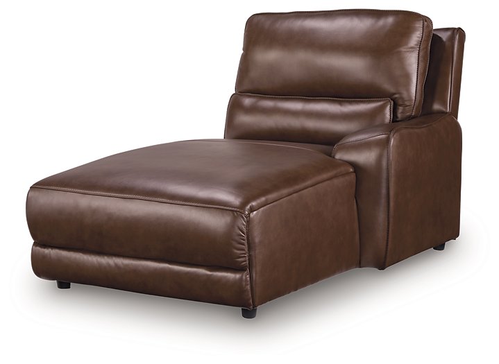 DeepWakes Power Reclining Sectional with Chaise - Abundant Home Collections