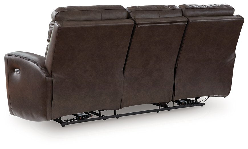 Crossplex Power Reclining Sofa - Abundant Home Collections