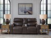 Crossplex Power Reclining Loveseat with Console - Abundant Home Collections