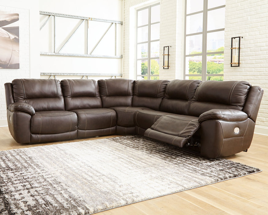 Dunleith Power Reclining Sectional - Abundant Home Collections