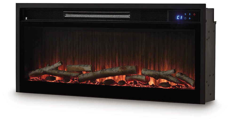 Zadilyn 72" TV Stand with Electric Fireplace - Abundant Home Collections