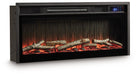Zadilyn 72" TV Stand with Electric Fireplace - Abundant Home Collections
