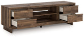Zadilyn 72" TV Stand - Abundant Home Collections