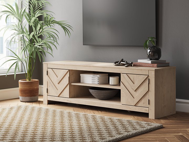 Cayboni 71" TV Stand - Abundant Home Collections