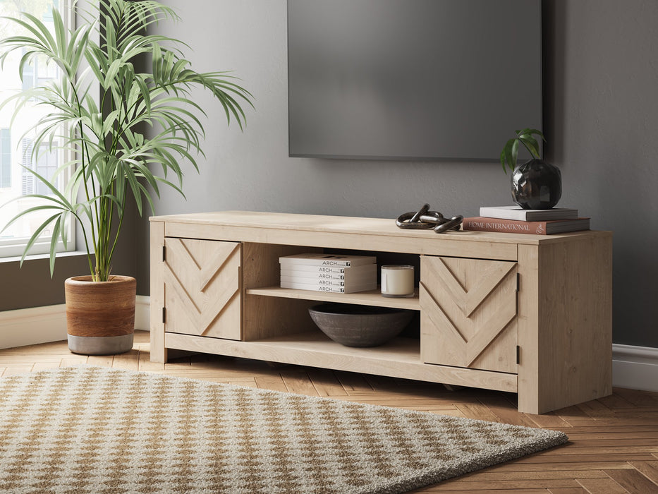 Cayboni 71" TV Stand - Abundant Home Collections