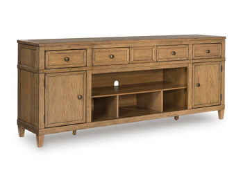 Sharlance 81" TV Stand - Abundant Home Collections