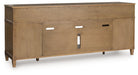 Sharlance 81" TV Stand - Abundant Home Collections