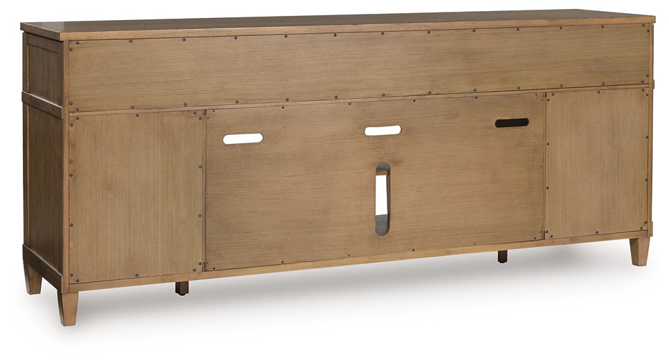 Sharlance 81" TV Stand - Abundant Home Collections
