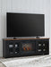 Wildenauer 76" TV Stand with Electric Fireplace - Abundant Home Collections