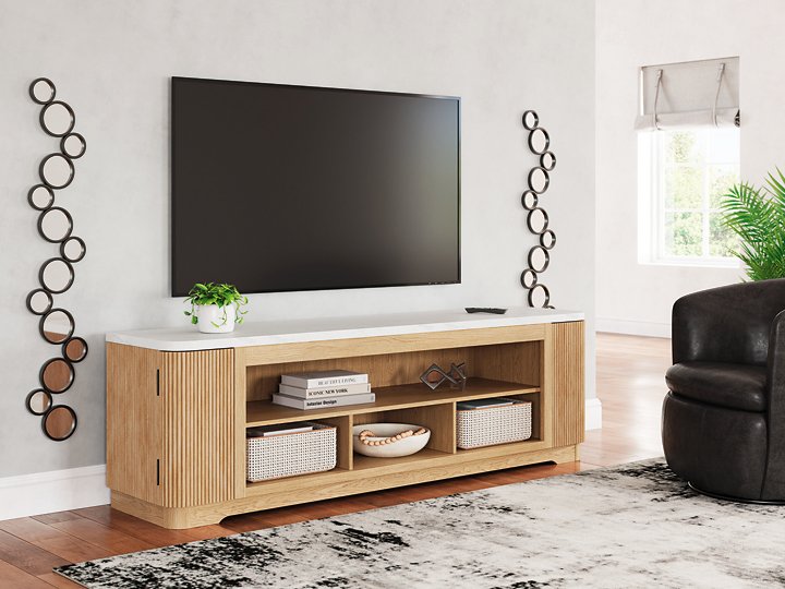 Camdill 80" TV Stand - Abundant Home Collections