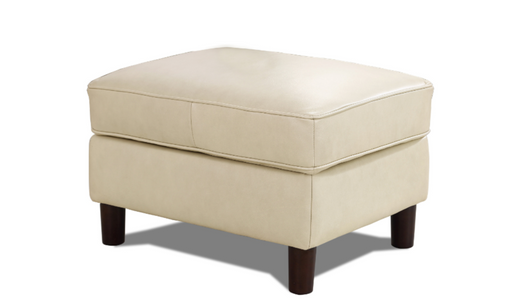 Bella Leather Ottoman